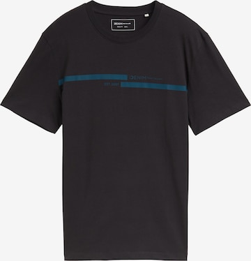 TOM TAILOR DENIM T-Shirt in Grau: Vorderseite