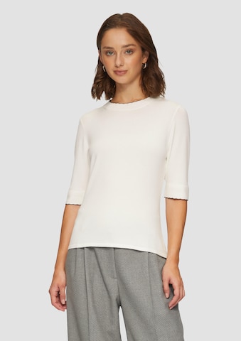 Pull-over s.Oliver BLACK LABEL en beige : devant