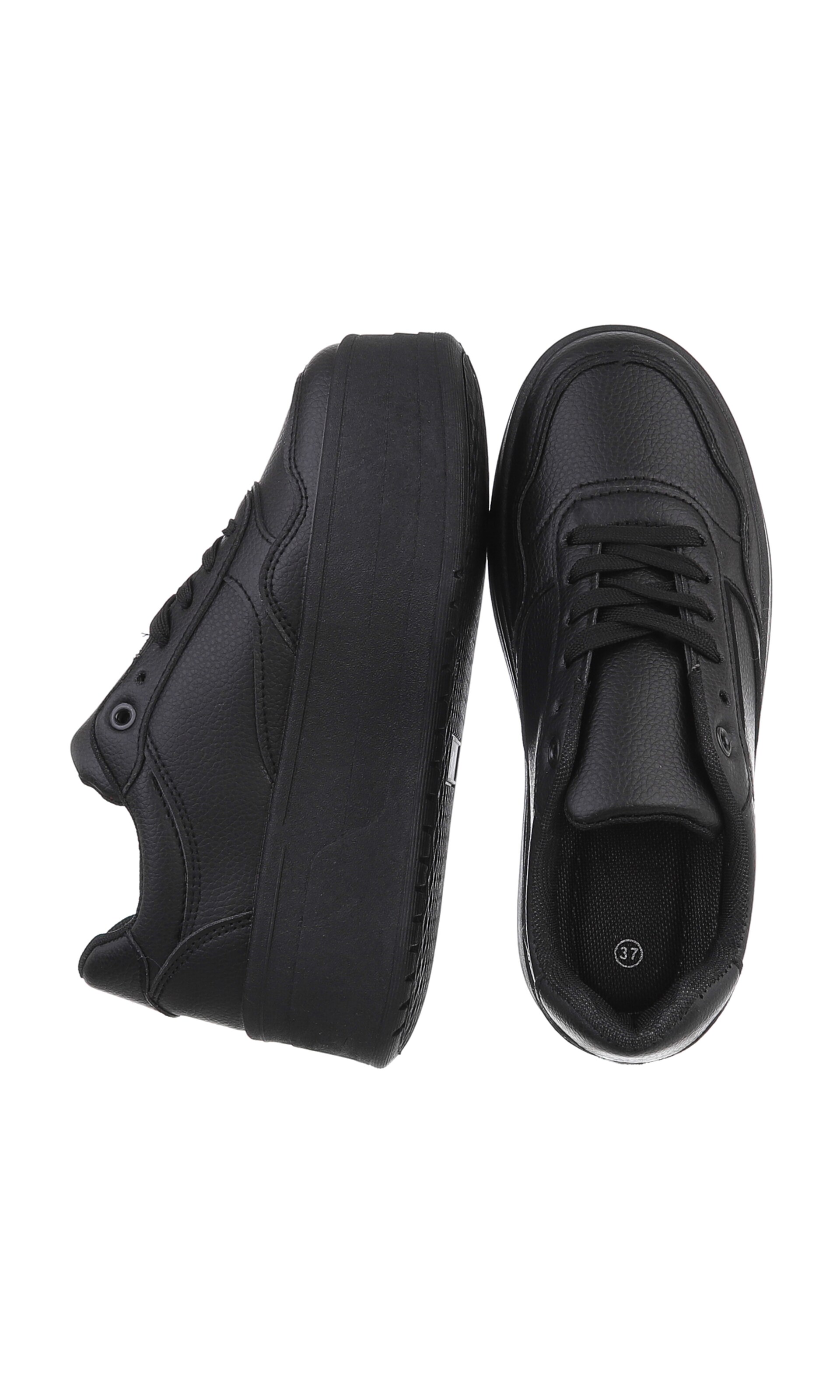 Ital-Design Sneaker in Schwarz