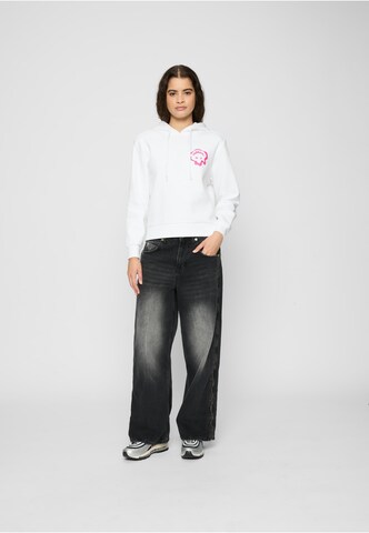 Miss Tee - Sudadera en blanco