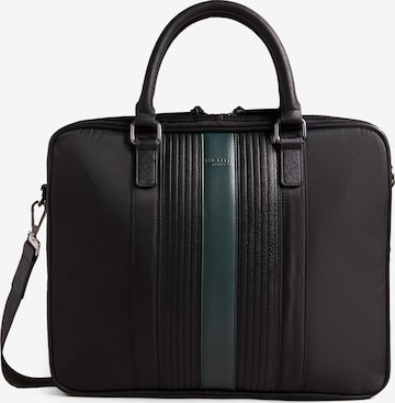 Sac d’ordinateur portable 'ROOKY' Ted Baker en noir : devant