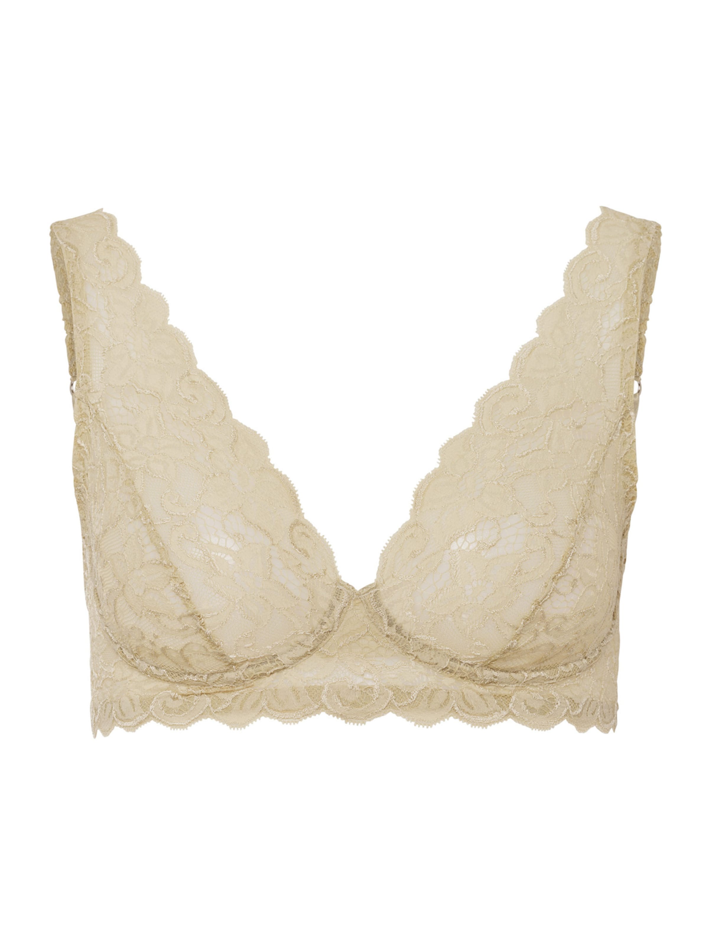 Hanro - Soutien ' Moments ' em bege: frente