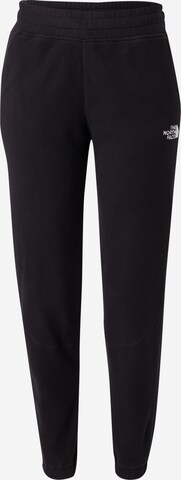 THE NORTH FACE - Tapered Pantalón deportivo 'Glacier' en negro: frente