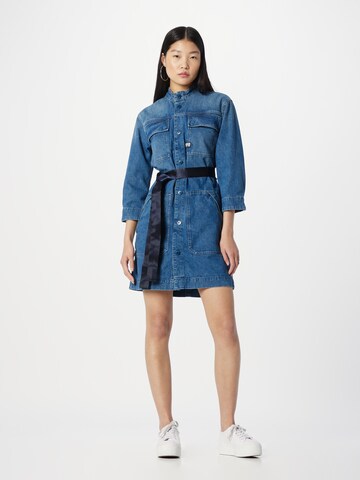 Robe-chemise G-Star RAW en bleu