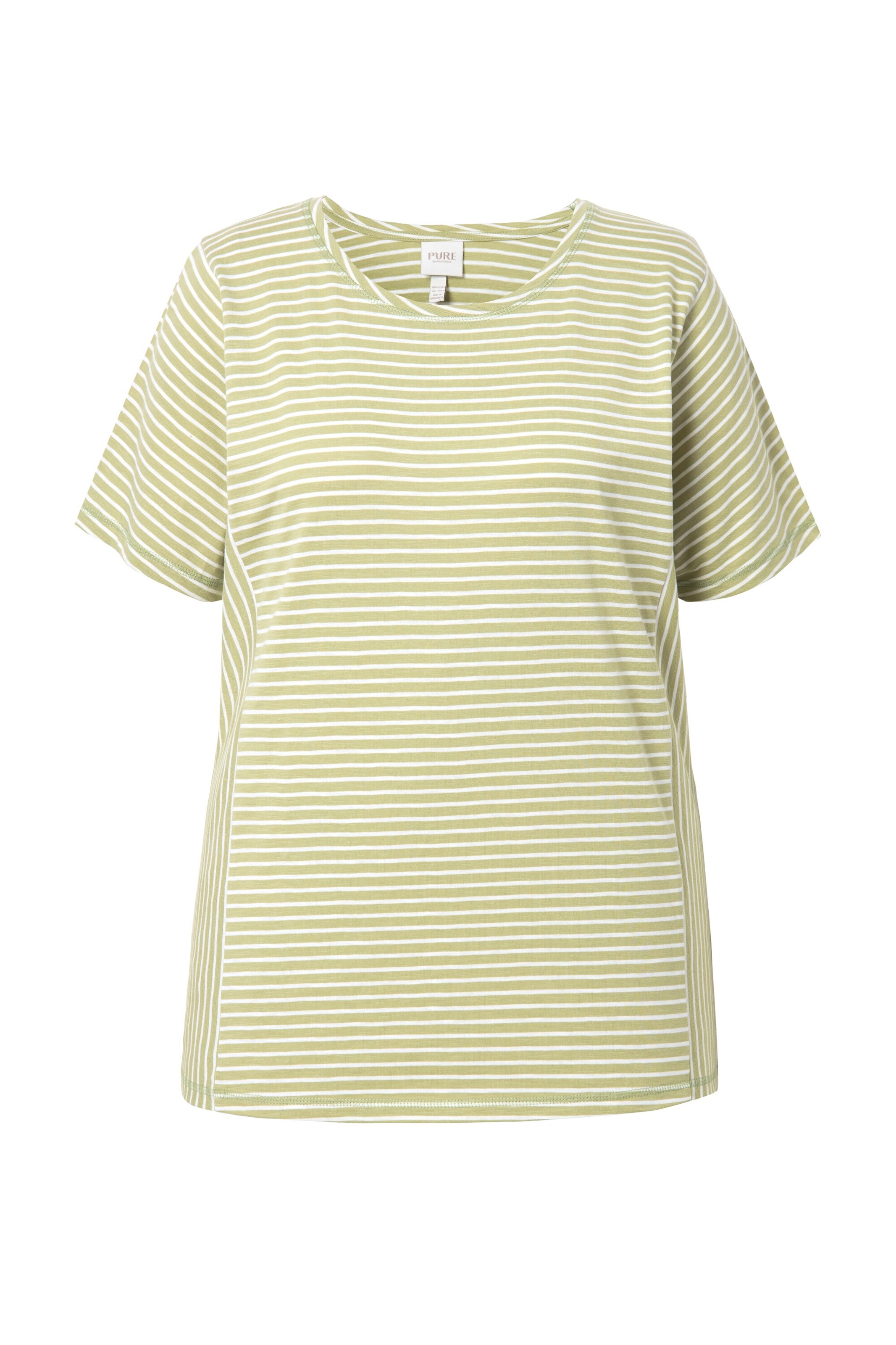 Ulla Popken Shirt in Groen: voorkant