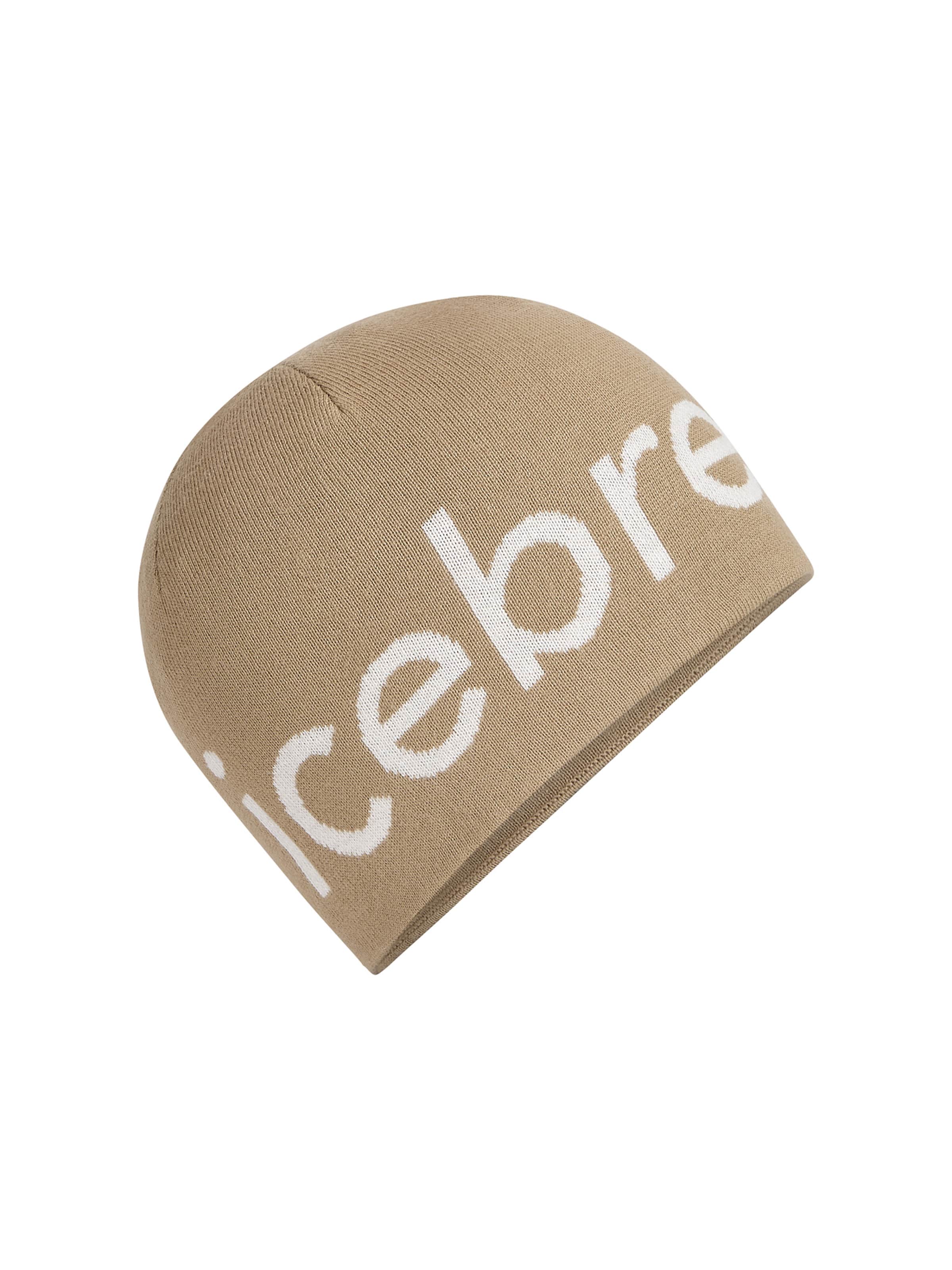 ICEBREAKER Sportmössa i beige: framsida