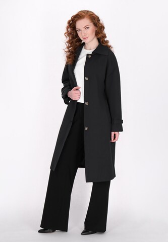 DreiMaster Klassik Between-seasons coat 'Classic Look' in Black