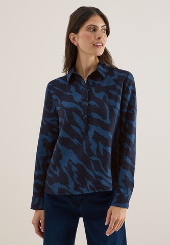 CECIL Bluse in Blau: Vorderseite