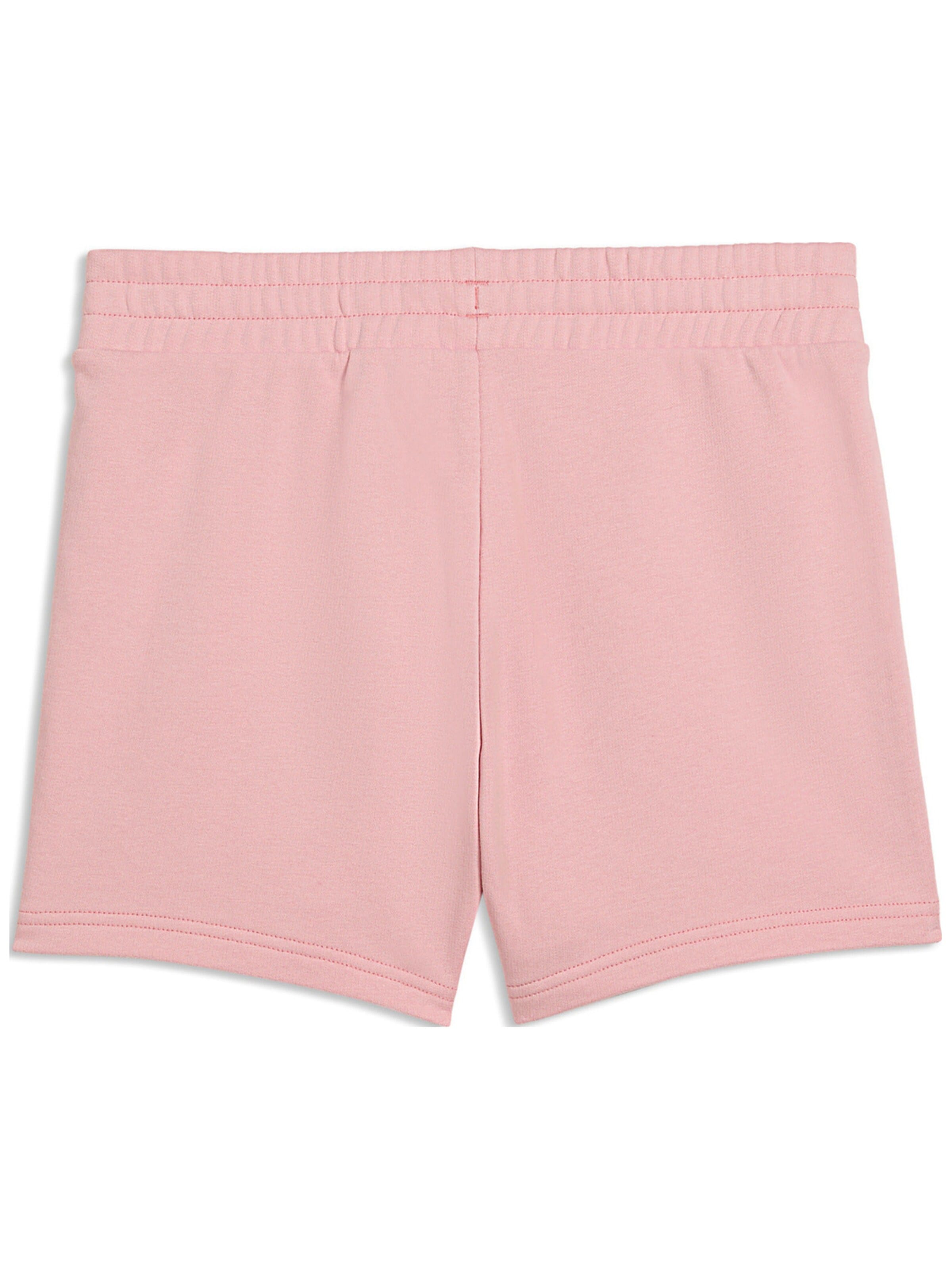 regular Pantaloni sportivi 'Puma Ess Cat Logo 4 Shorts Tr' di PUMA in rosa