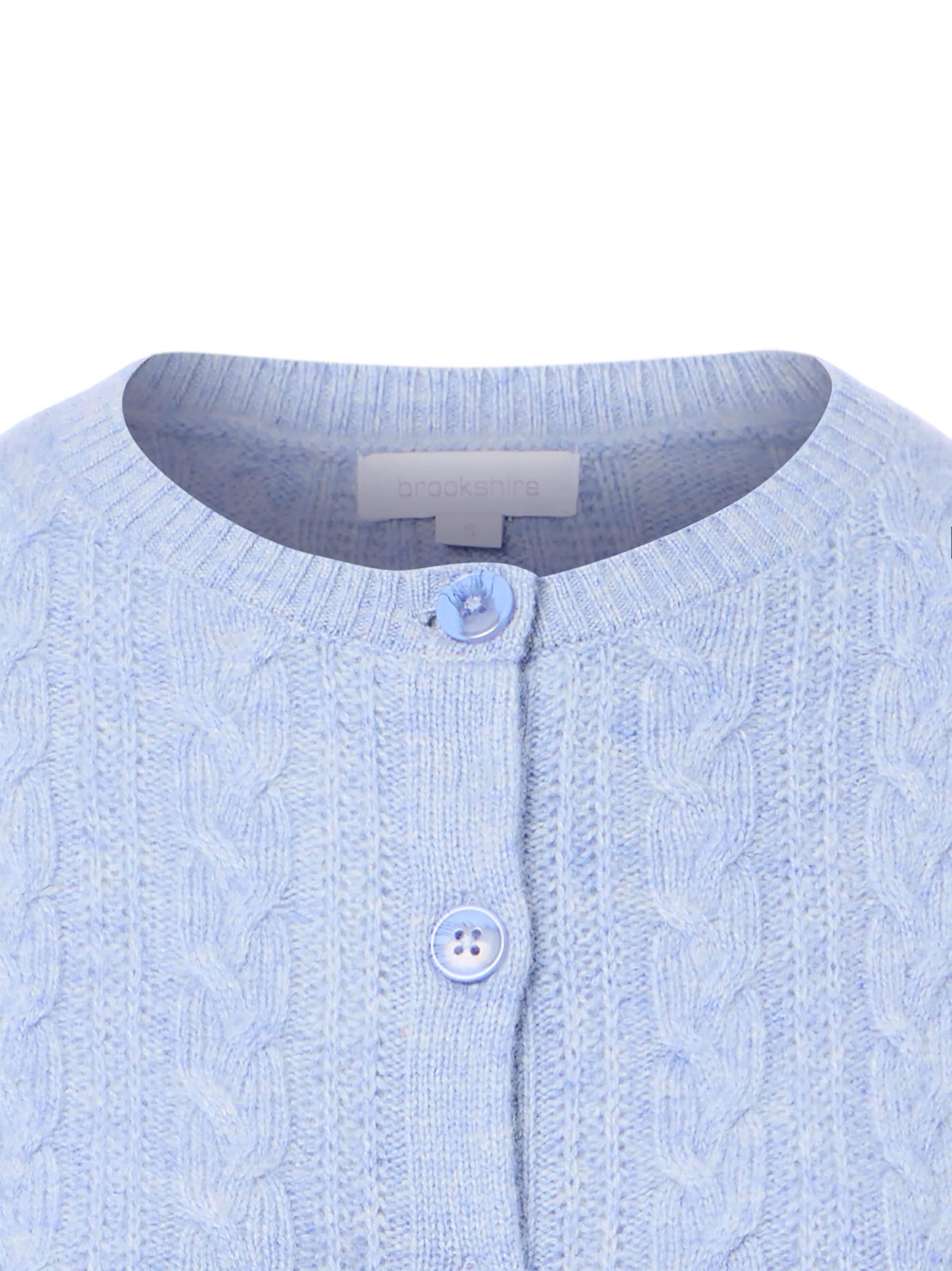 Brookshire Gebreid vest in Blauw