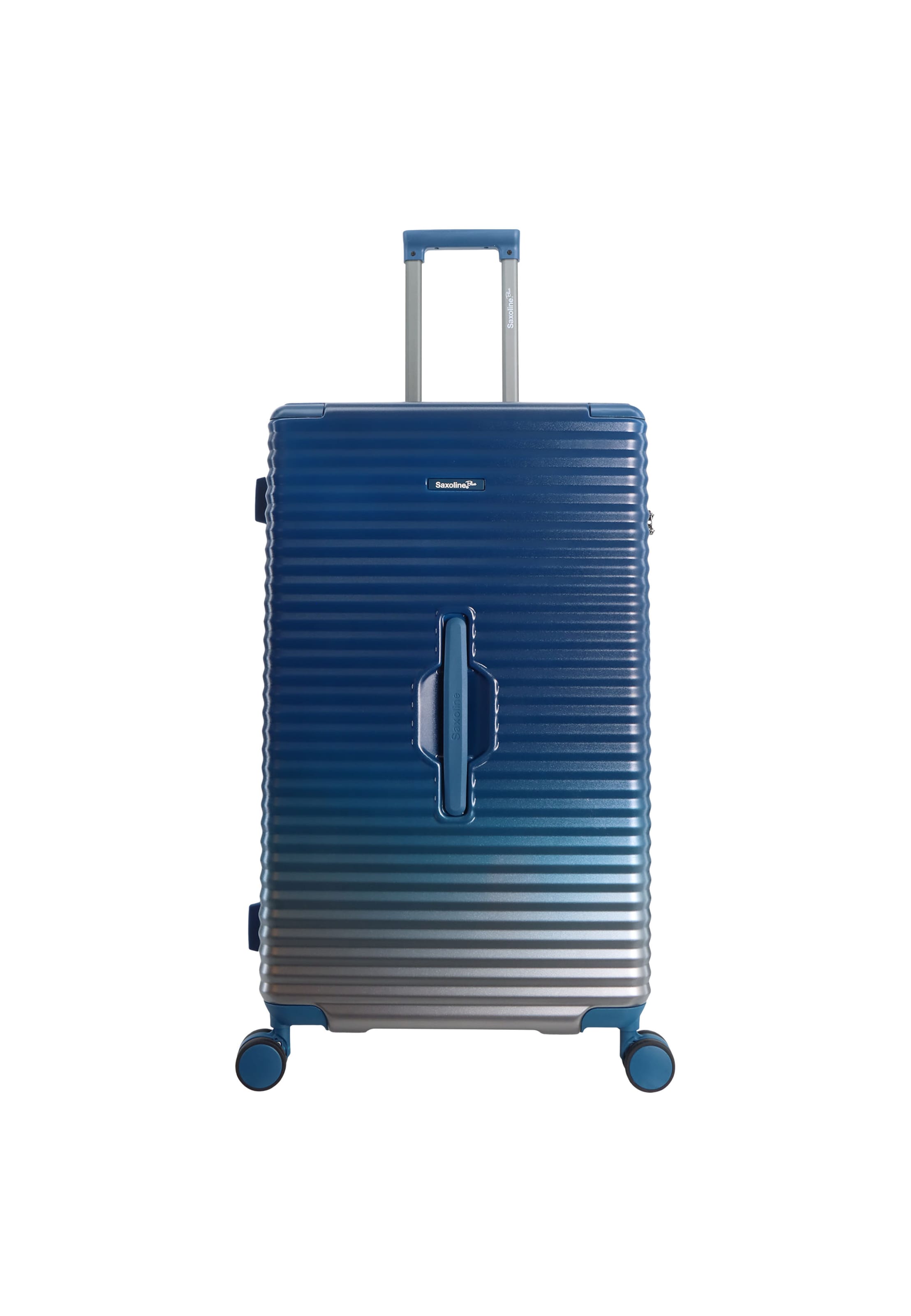 Saxoline Suitcase 'Elite Trunk' in Blue: front
