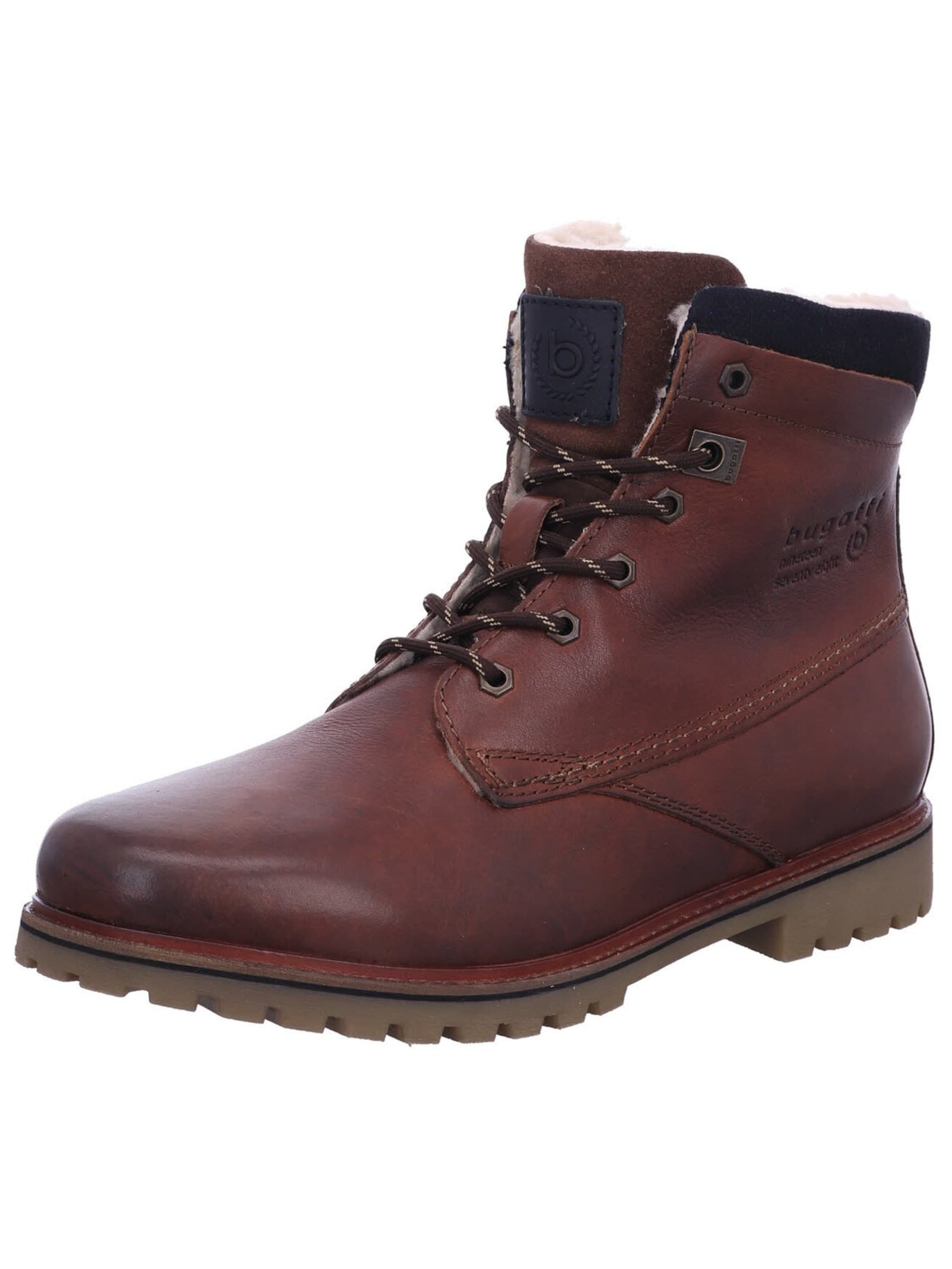 bugatti - Botas 'Stiefeletten/Boot Herren 321AOQ501200-6000 Echtleder in braun' en marrón: frente