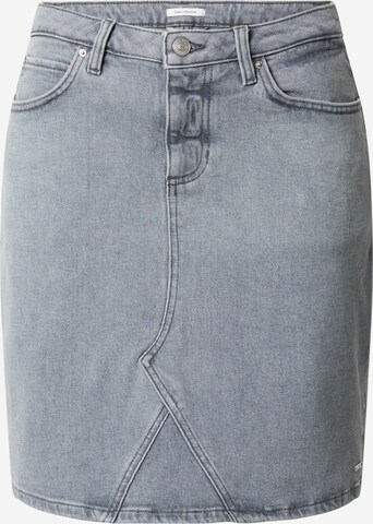 TOM TAILOR DENIM - Falda en gris: frente