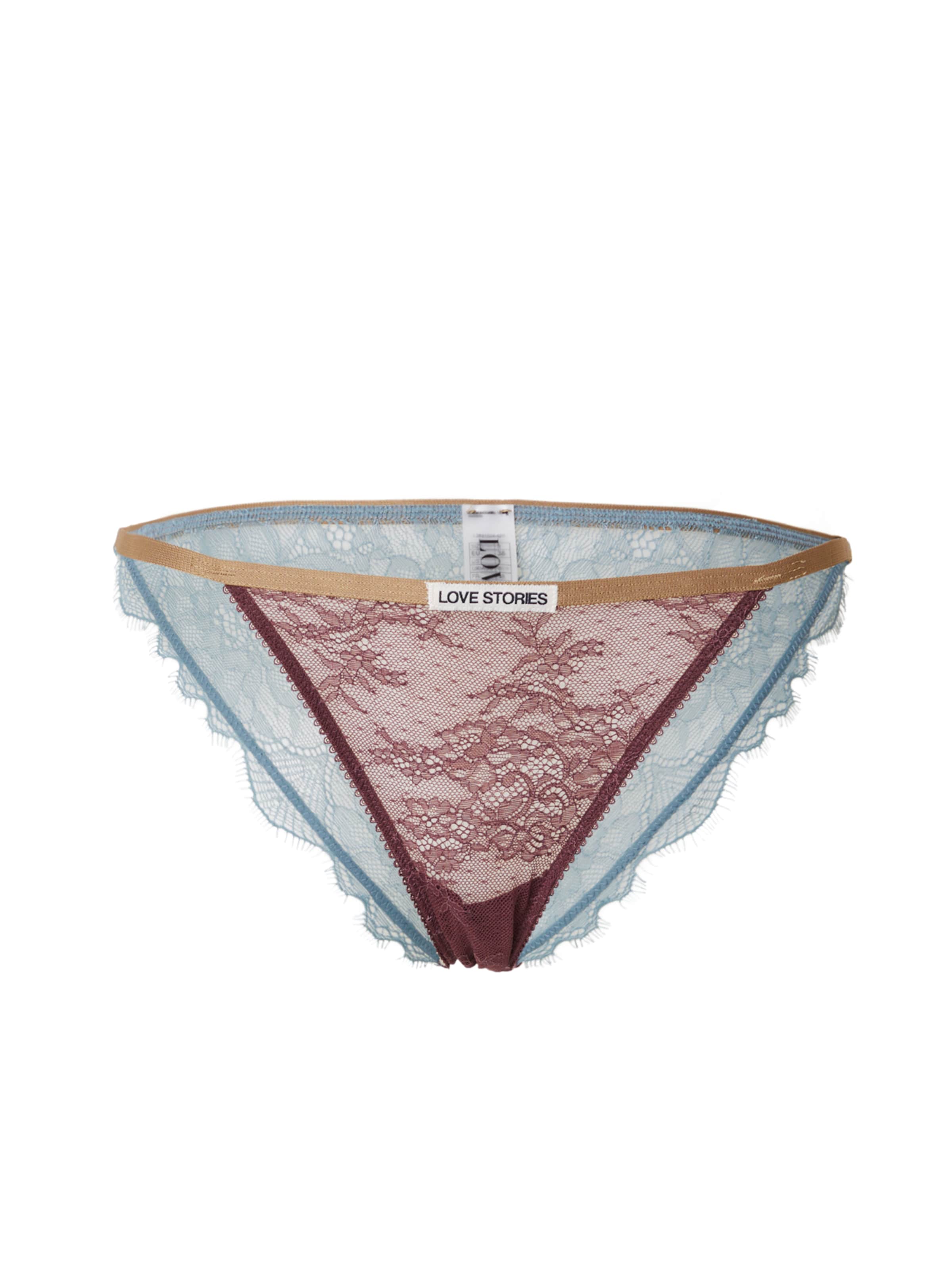 Slip 'WILD ROSE' de la LOVE Stories pe roșu: față