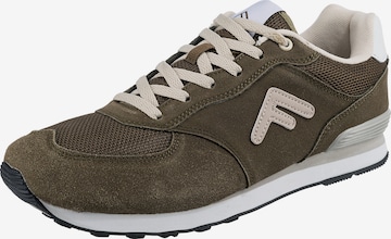 Freyling Sneakers 'Frey-vintage Run' in Green: front