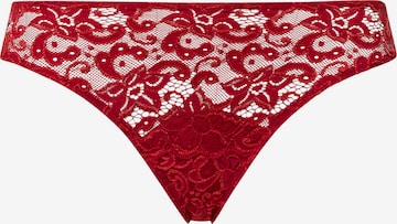 Slip ' Moments ' Hanro en rouge : devant