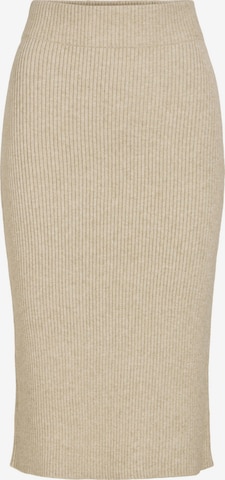 Gonna 'RIL' di VILA in beige: frontale