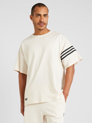 ADIDAS ORIGINALS Μπλουζάκι 'Neuclassics' σε λευκό: μπροστά