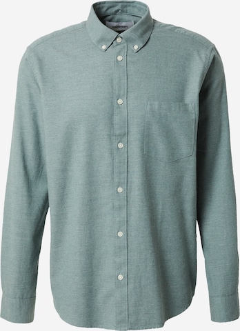 Camicia 'Jay 3.0' di minimum in verde: frontale