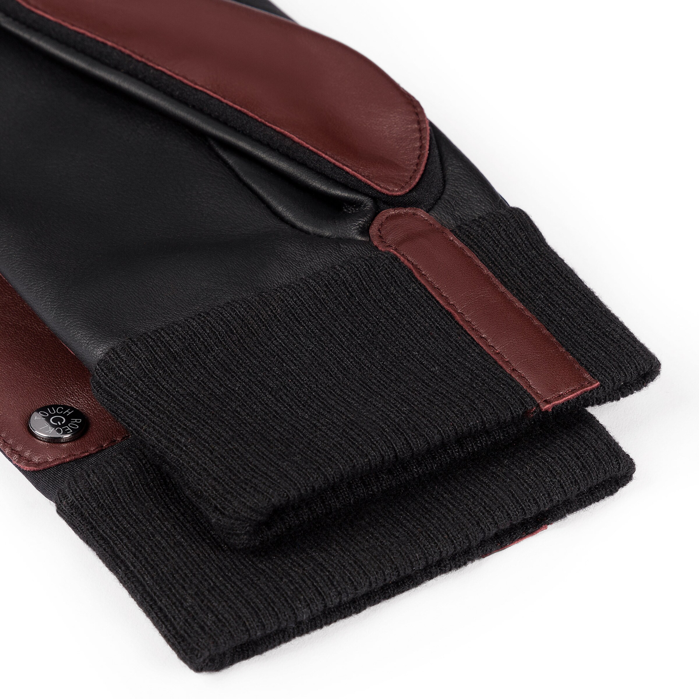 Mezzoguanti 'KOPENHAGEN TOUCH' di Roeckl in rosso