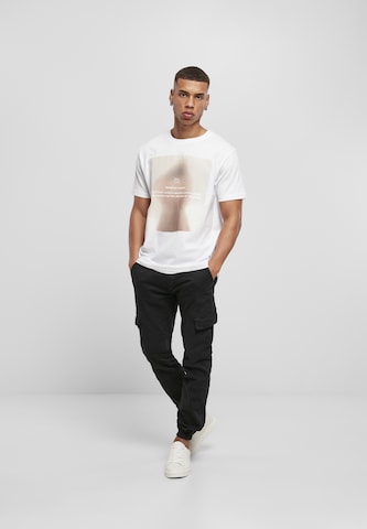 Mister Tee Regular fit Shirt 'Sensitive Content' in White