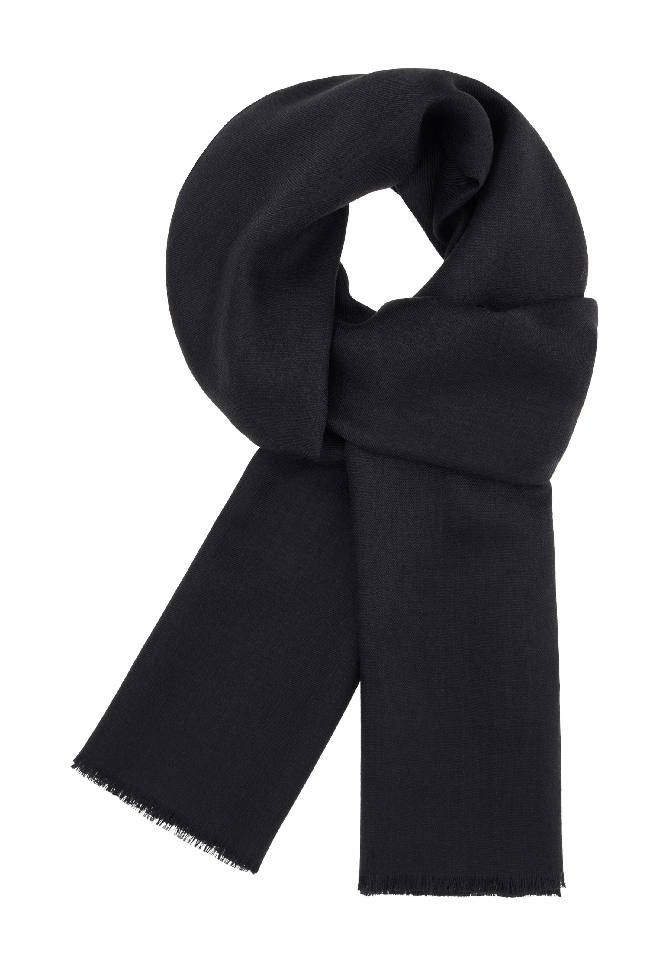 Boggi Milano Šál - Čierna: predná strana