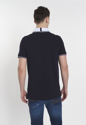 Tricou 'Vasilis' de la DENIM CULTURE pe albastru