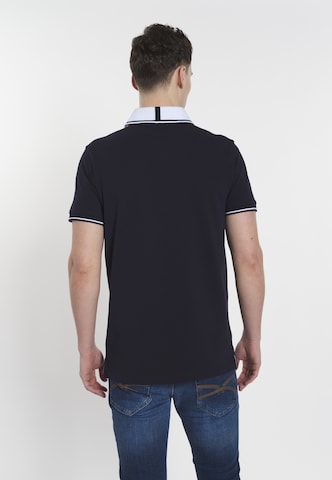 T-Shirt 'Vasilis' DENIM CULTURE en bleu