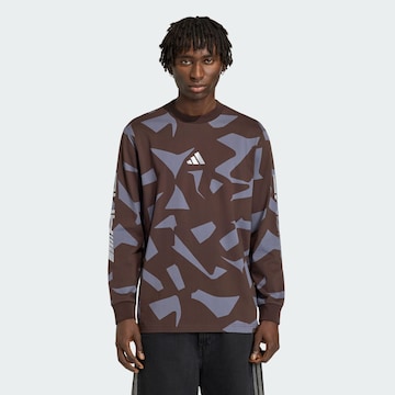 ADIDAS PERFORMANCE - Camiseta en marrón: frente