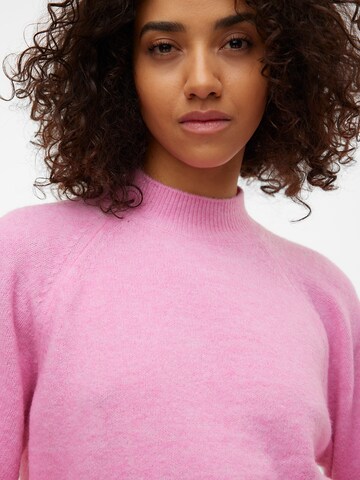 VERO MODA Trui 'VMLEAF' in Roze