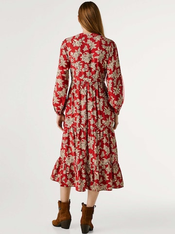 Pepe Jeans Jurk 'Poliana' in Bruin