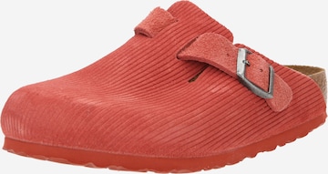 Mule BIRKENSTOCK en rouge : devant