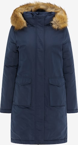 Manteau d’hiver DreiMaster Klassik en bleu : devant