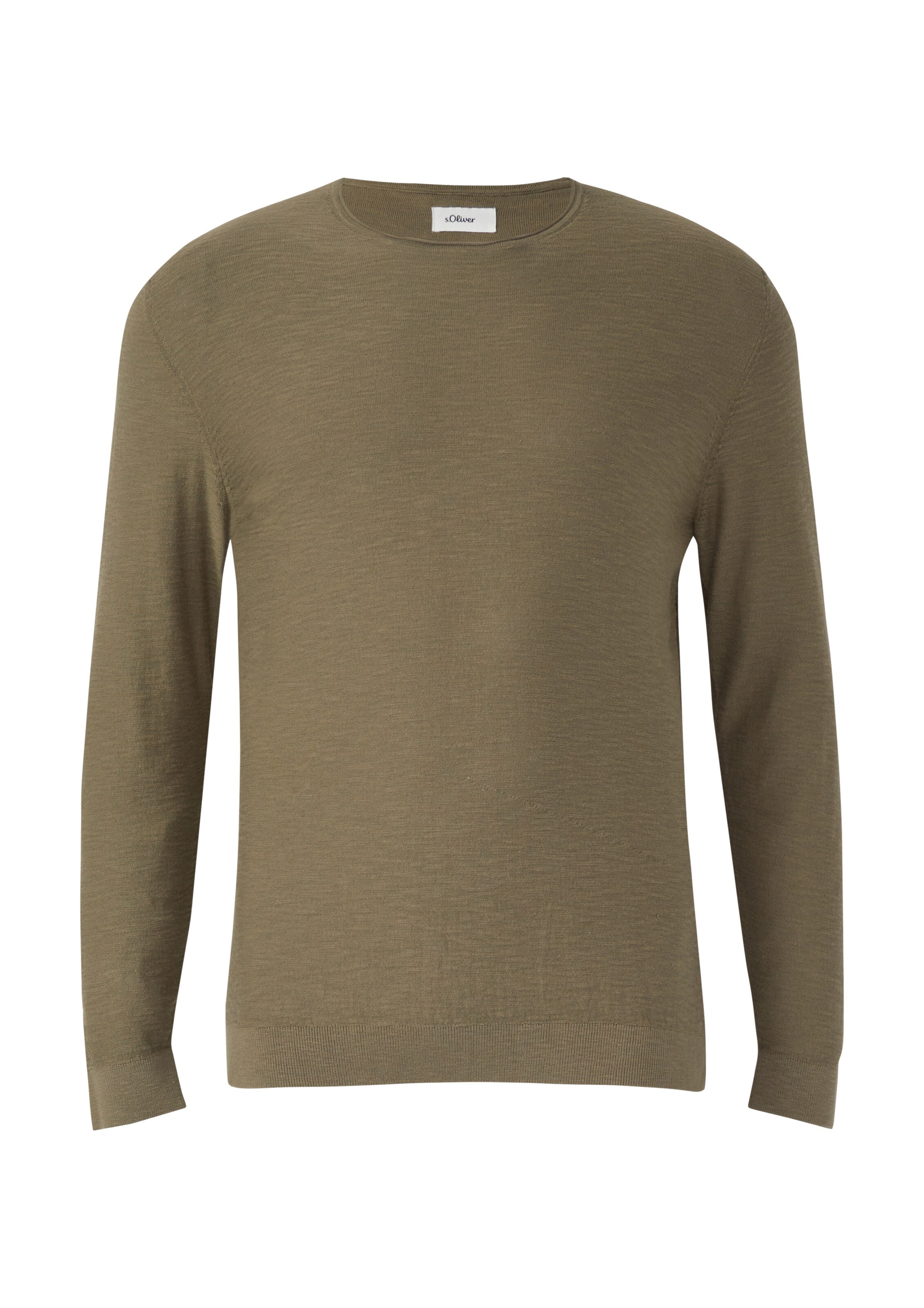 s.Oliver Pullover in Grün: Vorderseite