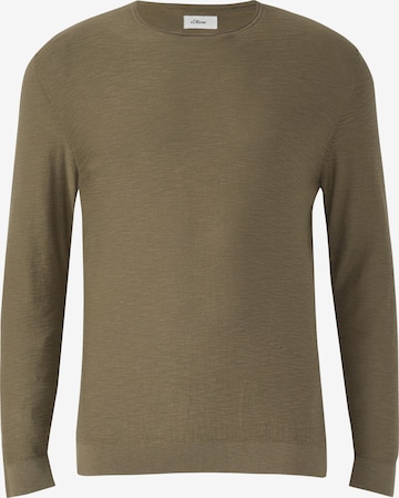 s.Oliver Trui in Groen: voorkant