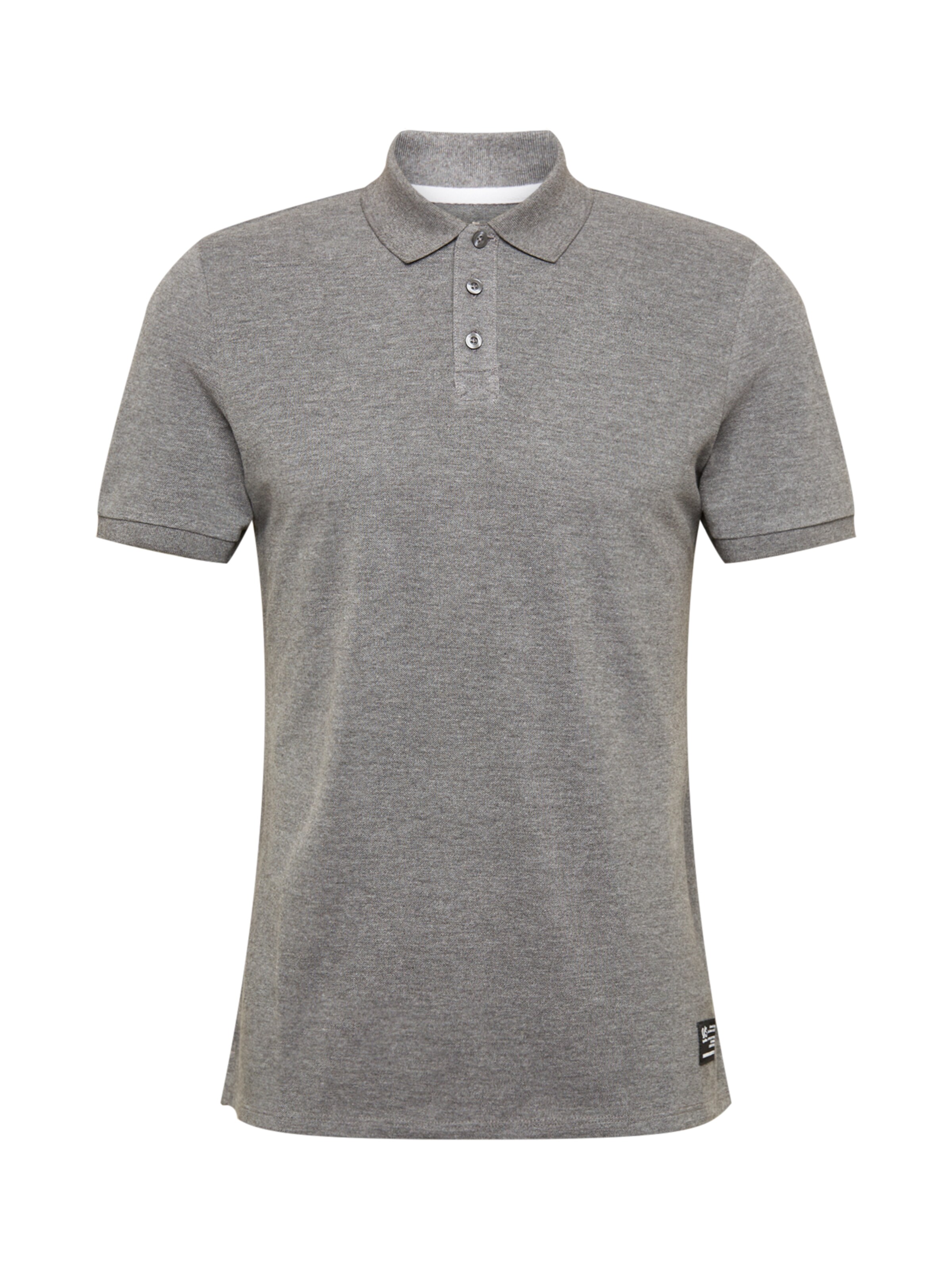 QS Shirt in Grau: Vorderseite