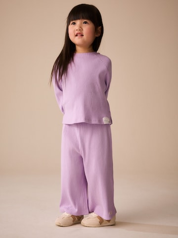 Next Wide Leg Hose in Lila