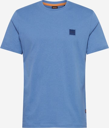 T-Shirt 'Tales 1' BOSS Orange en bleu : devant