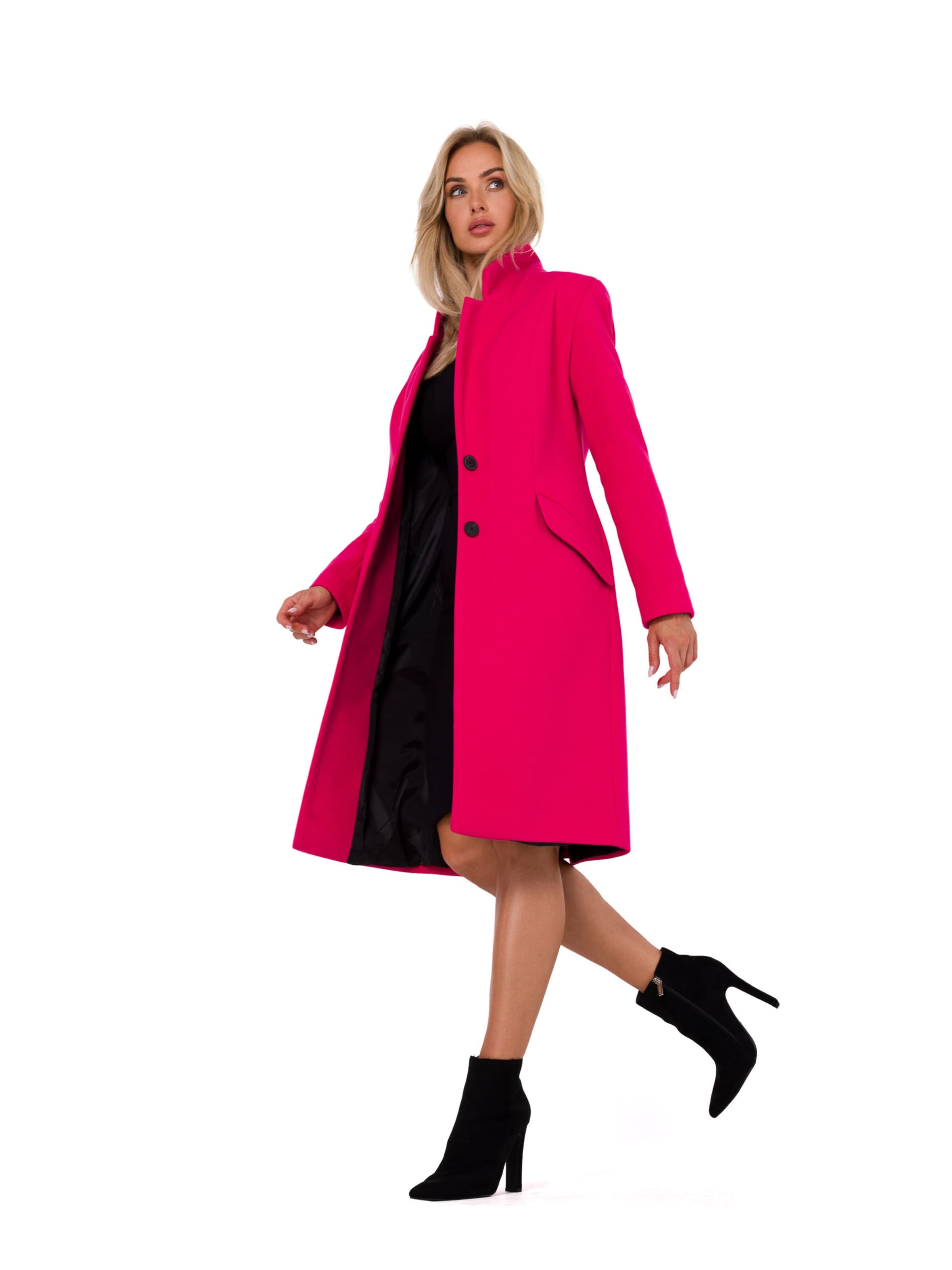 made of emotion Blejzr 'Płaszcz zapinany' – pink