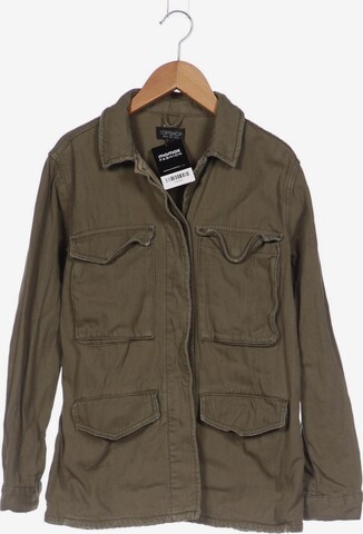 TOPSHOP Jacket & Coat in XS in Green: front