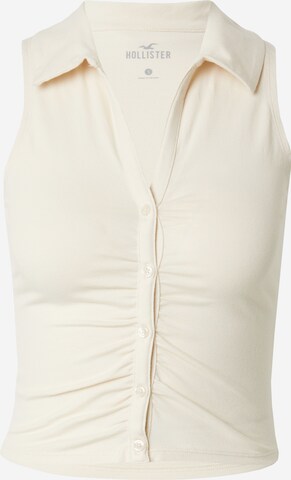 HOLLISTER - Blusa en beige: frente