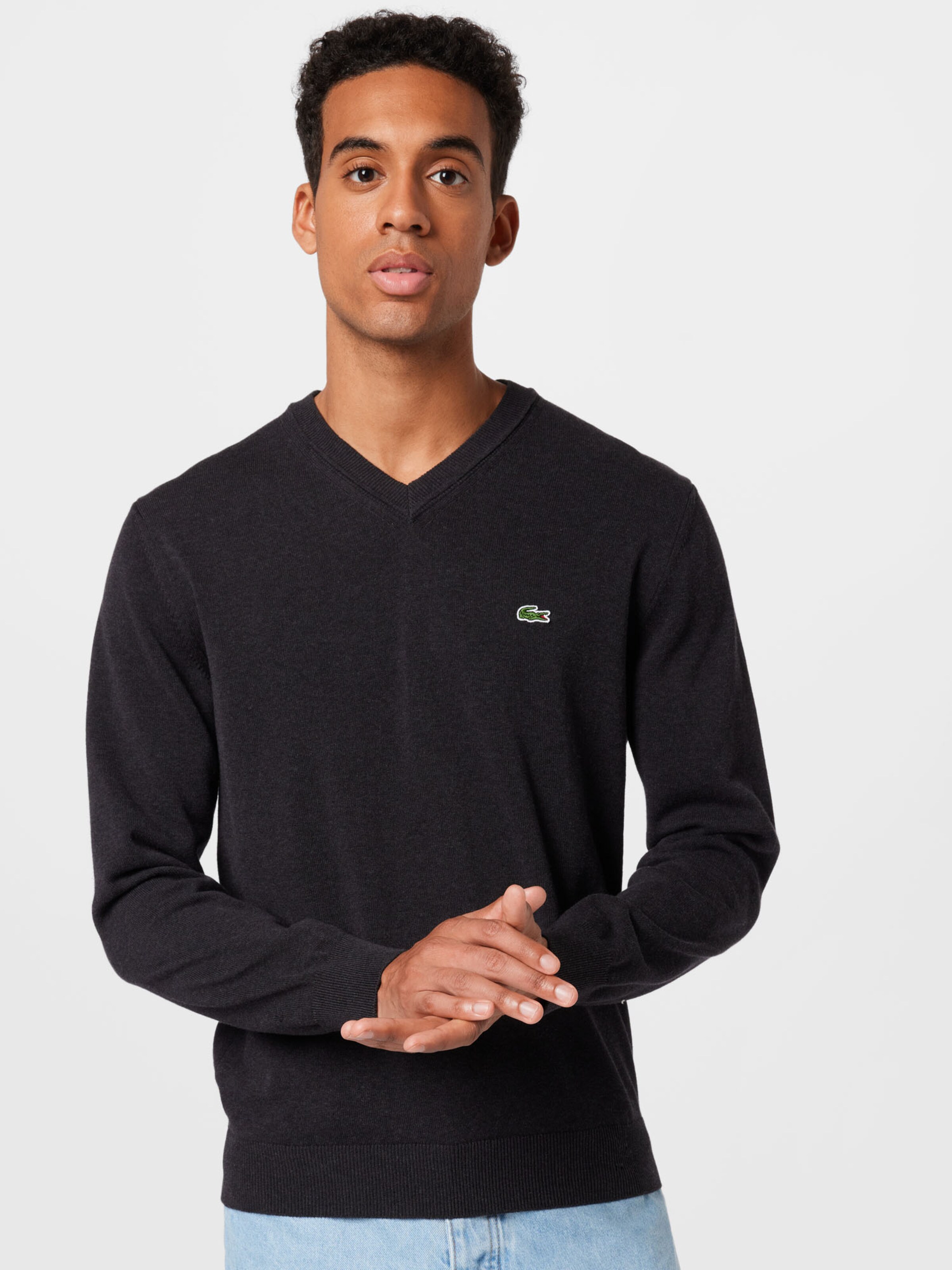 lacoste lambswool sweater