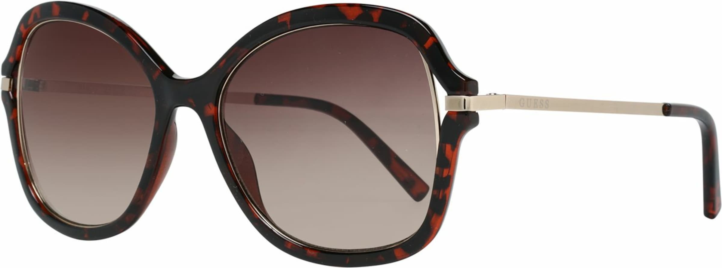 GUESS Sunglasses in Black: front