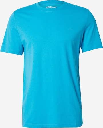 T-Shirt s.Oliver en bleu : devant