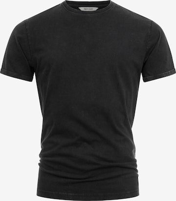 INDICODE JEANS Shirt 'INHerbst' in Zwart: voorkant