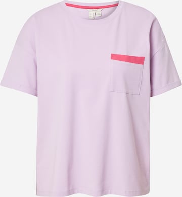lillā ESPRIT Pidžamas krekls: no priekšpuses