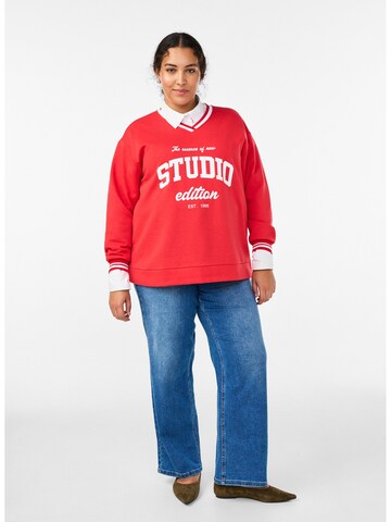 raudona Zizzi Megztinis be užsegimo