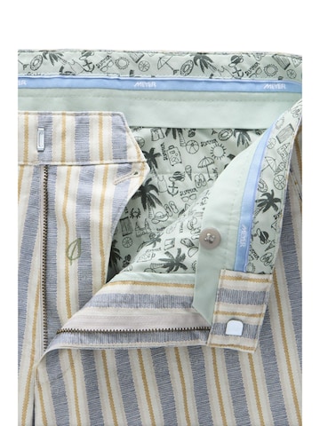 Regular Pantalon MEYER en mélange de couleurs