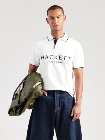 T-Shirt Hackett London en blanc : devant