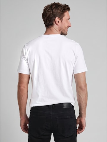TOM TAILOR T-Shirt in Weiß